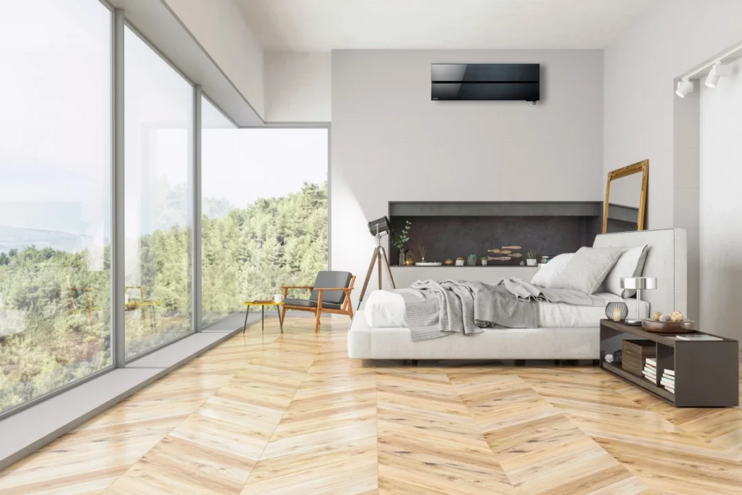 aire acondicionado mitsubishi de color