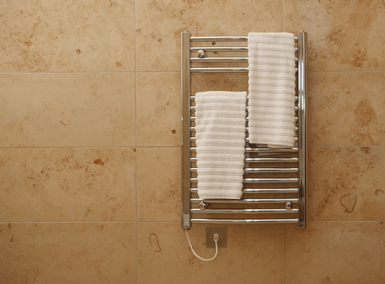 Radiadores toalleros electricos de pared para baño, Toallero